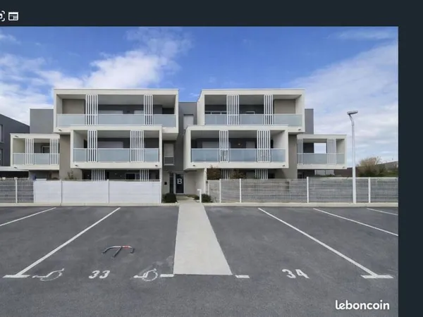 Appartement 3 pièces 59m2 avec terrasse