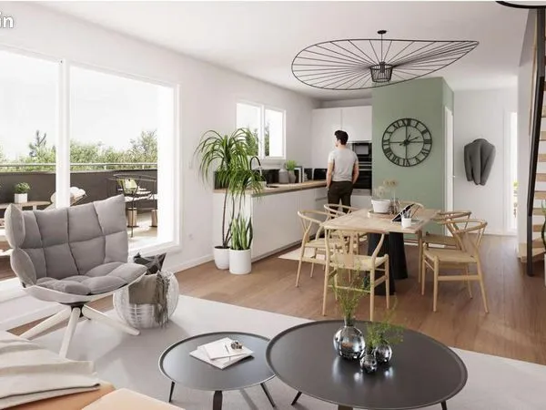 Appartement - 4 pièces - Mommenheim à 5 minutes de la gare
