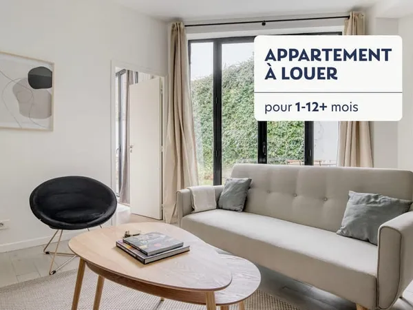 Beau 2 chambres avec jardin à Auteuil