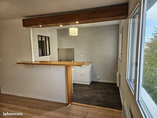 Appartement 47m2 ile de Nantes Vincent Gâche