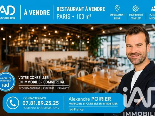 Commerce 1 pièce 90 m²