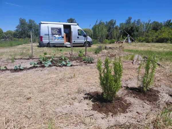 Terrain pour Camping Car, verger
