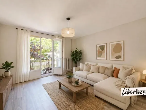 Appartement rénové 3 pièces - traversant - 52 m² avec balcon et cave - Trappes