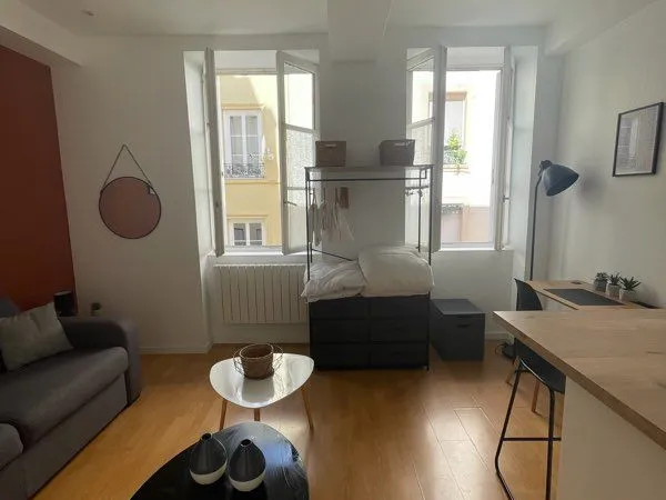 Studio meublé lumineux - Lyon 3e -