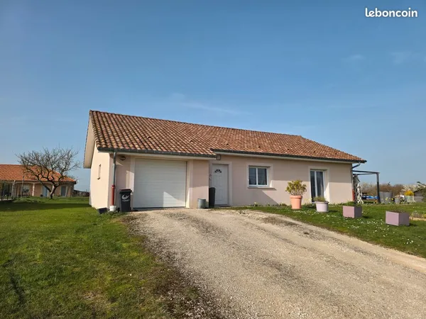 Pavillon plain-pied 120 m² - Terrain 20 ares - DPE B - Woël