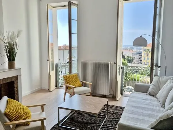 Vue mer, Bel appartement F3 centre ville