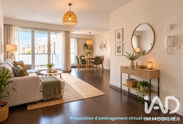 Appartement 3 pièces 64 m²