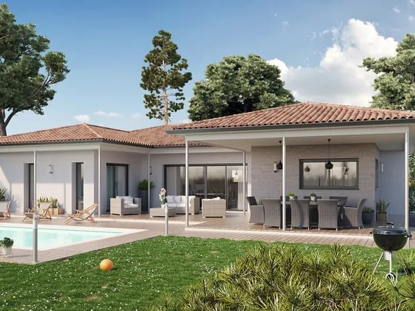 Terrain+Maison à La Brède 4 chambres