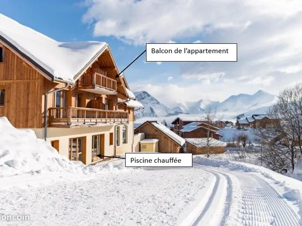 Savoie / Les Sybelles / La Toussuire / Appartement 3 Chambres / Pieds des pistes