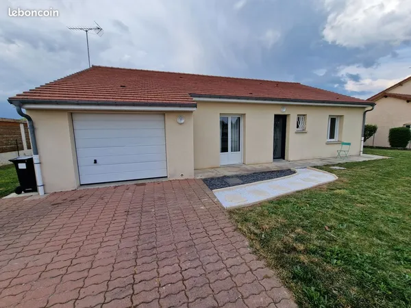 Maison T4 de 92 m² avec jardin - Vauclerc (51300)