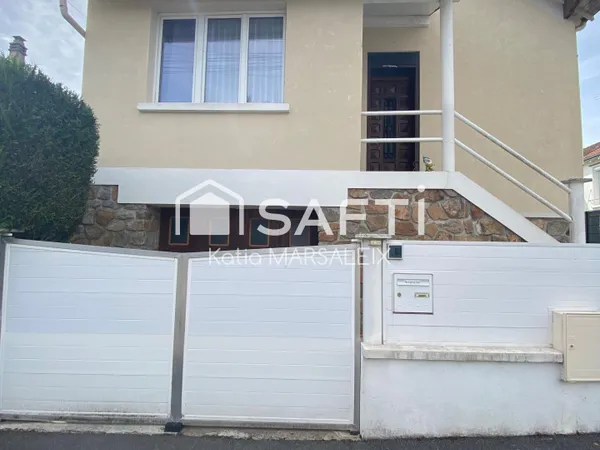Maison T4 avec rez-de-jardin et jardin CHATEAUROUX
