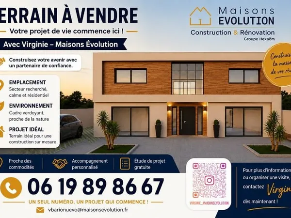 Terrain 565 m²
