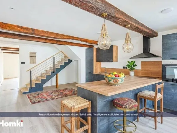Maison rénovée 186 m² - 5 chambres - Jardin - Garage - DPE A