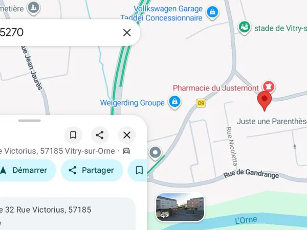 Place de parking dans résidence sécurisée, Vitry sur Orne