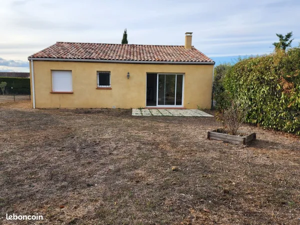 Location PAP, maison 80m2 sur 600m2 de terrain, au calme