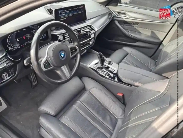 Bmw Serie 5 série 5 touring 530ea 292ch m sport steptronic 10cv touvrant sieges chauf/cuir gps camera carplay — photo 15
