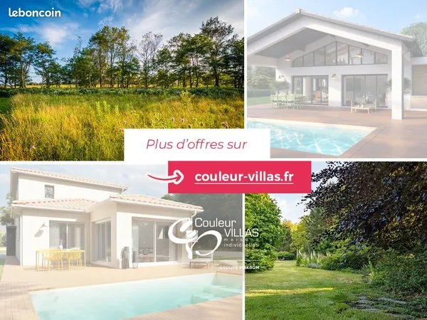 Terrain 800 m² Angresse