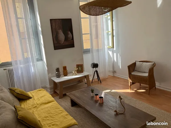 Appartement T3 lumineux proche gare et centre ville