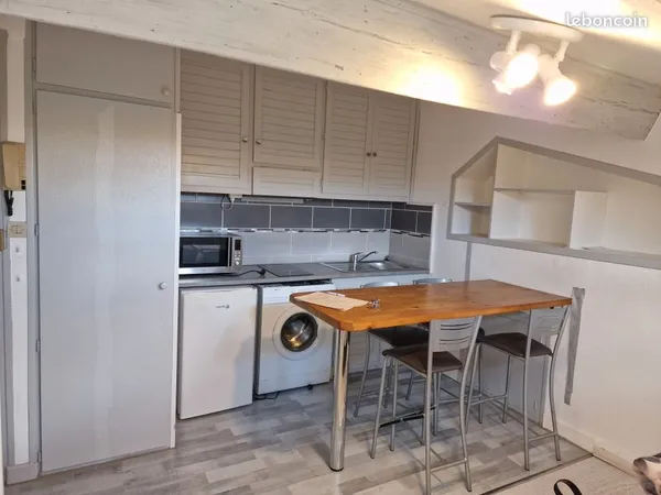 Studio 1 pièce 19 m²