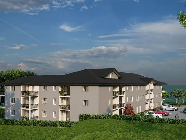 Appartement de 86,40 m² à vendre à SEYSSEL (01) avec terrasse, proche du Rhône, à 45 mns d'Annecy et