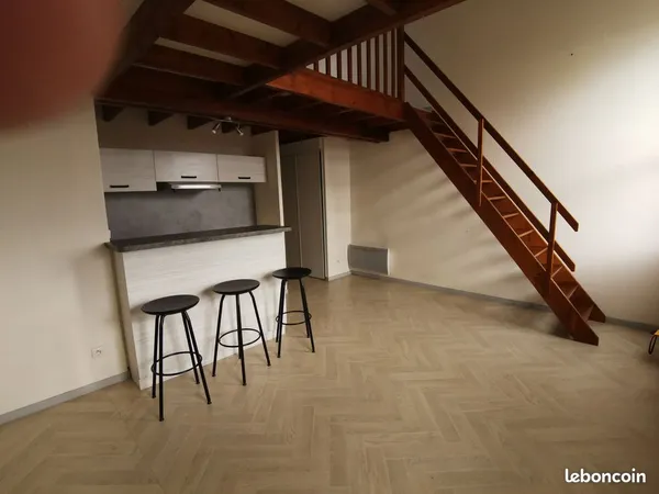 Appartement T2 Duplex avec parking en sous sol