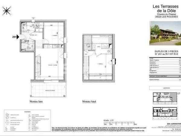 Appartement 3 pièces 78 m²
