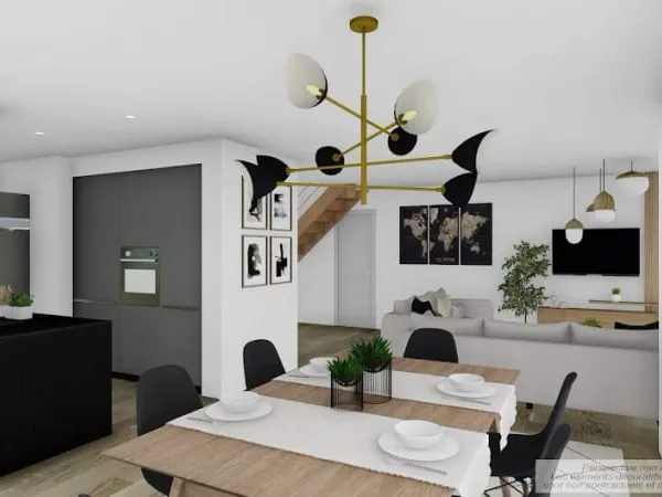 Maison neuve 4 pièces 129 m²