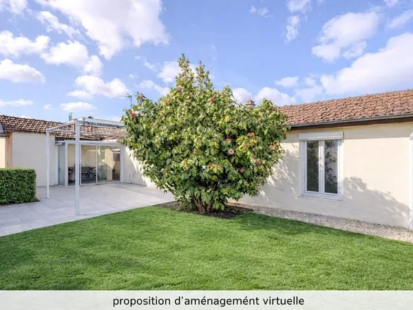 Le Bouscat - Maison 75m2 avec jardin d'accueil et jardin sur l'arrière