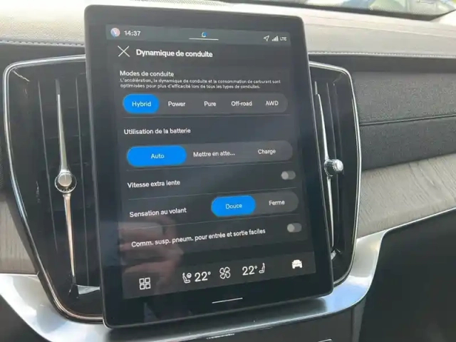 Volvo Xc90 t8 awd hybride rechargeable 455 ch geartronic 8 7pl — photo 33