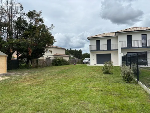 Maison neuve avec terrain