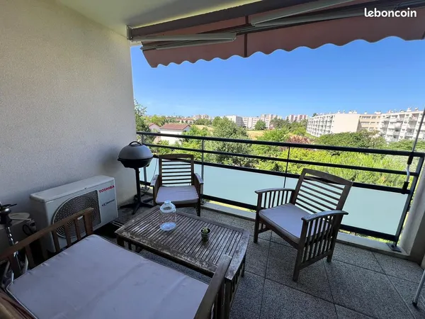 Appartement 3 Pièces avec terrasse et garage Secteur ST JEAN