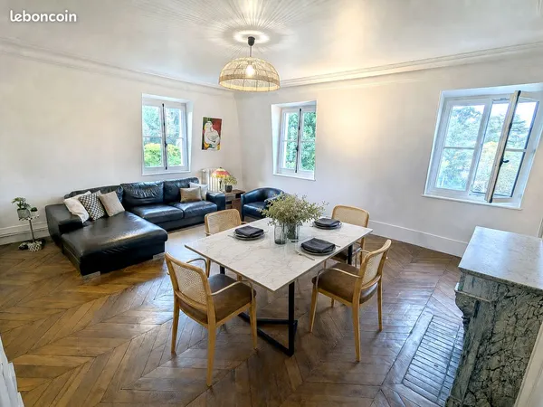 Appartement 4 pièce(s) 103 m2 avec jardin - Dernier étage - Secteur Lac