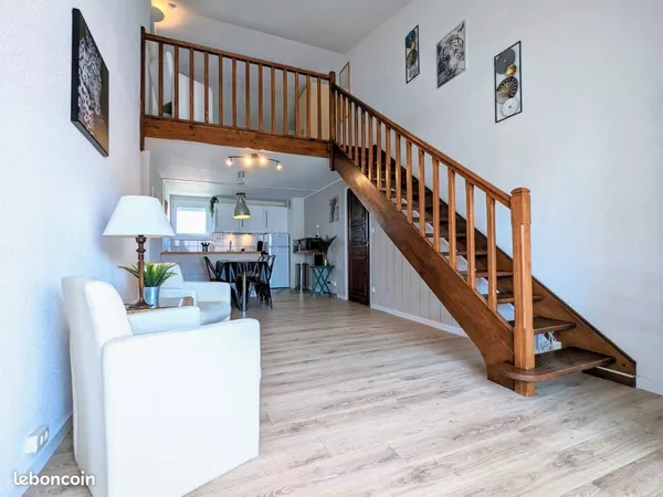 Appartement 80 m² au pieds de la plage du Môle
