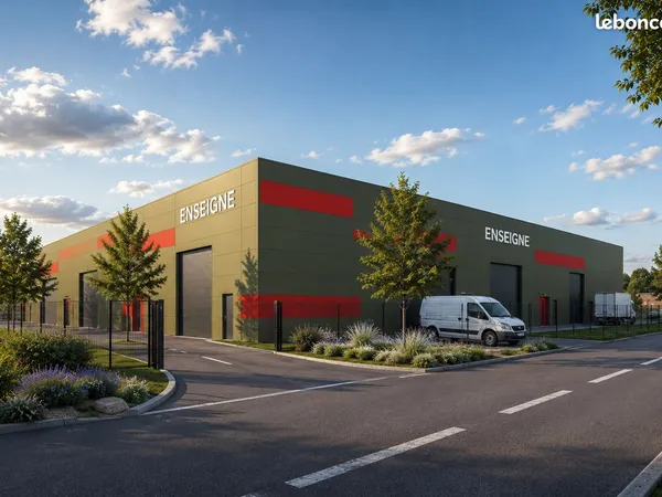 Local d'activités neuf 100 m² — Roquemaure (30) — 4 min A9 - LIVRAISON 2027
