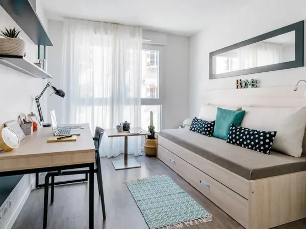 Studio 1 pièce 18 m²