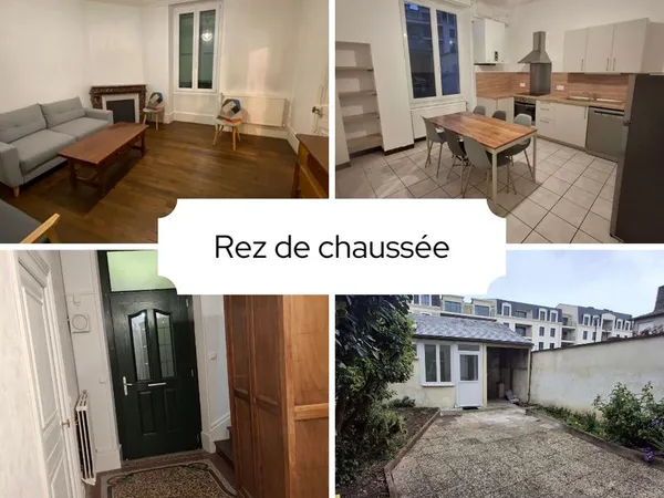 Colocation maison 125 m2 4 chambres quartier Marronniers