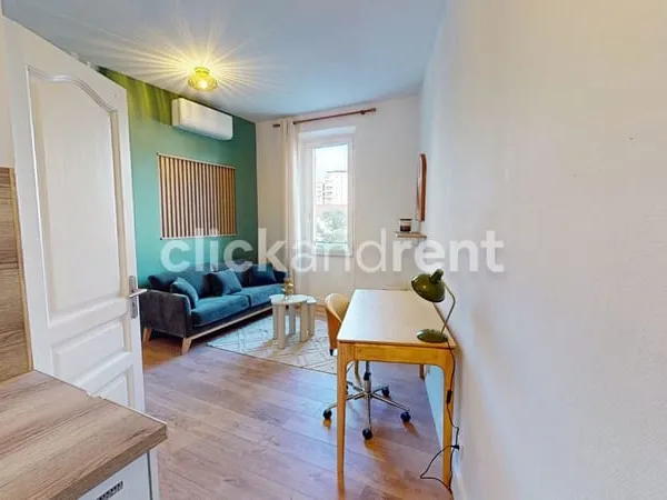 T1 bis meublé de 23 m² à louer - Marseille 10e