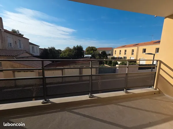 Appartement T3 à louer - 2 chambres - 62 m2 - LAGORD - 17140