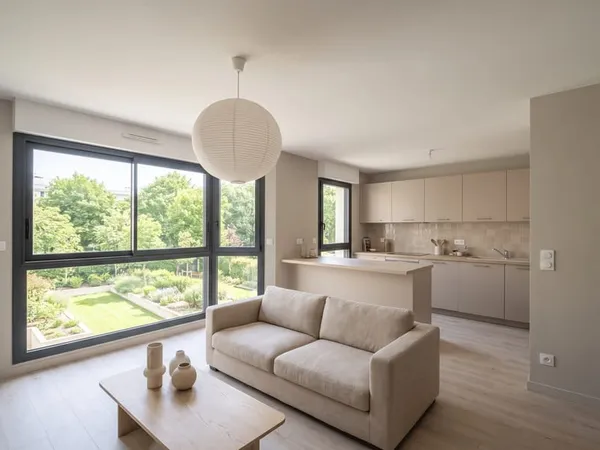 Appartement 2 pièces 37 m²