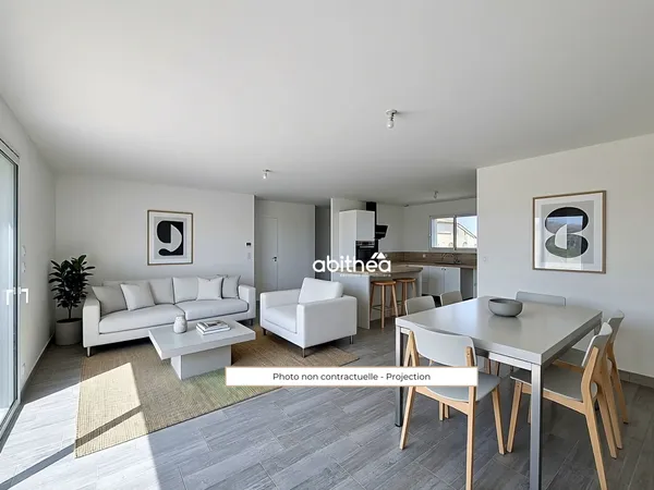 Maison contemporaine plain-pied | 121 m2 | 4 chambres | 992m