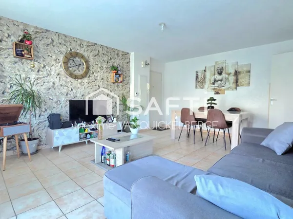 Appartement en rez-de-jardin