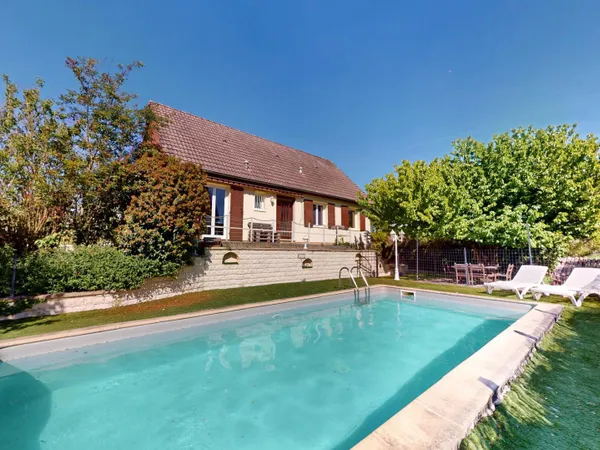 Maison au calme en impasse avec piscine à Morschwiller-le-Bas