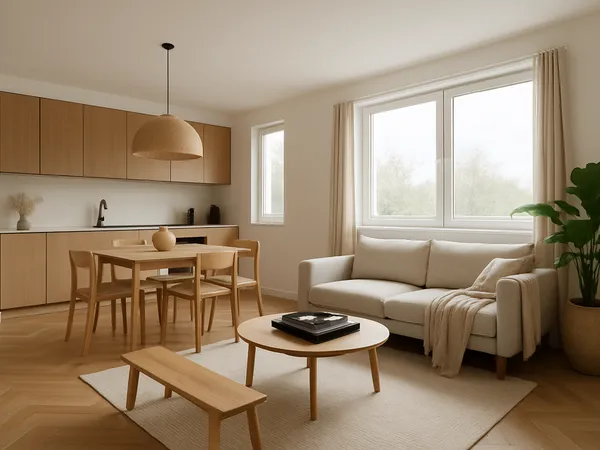 Appartement 2 pièces de 48 m2 (Beauzelle)