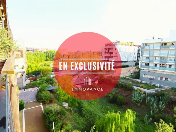 PORT-MARIANNE - TERRASSE VUE 180o 'PARC CHARPAK' + GARAGE