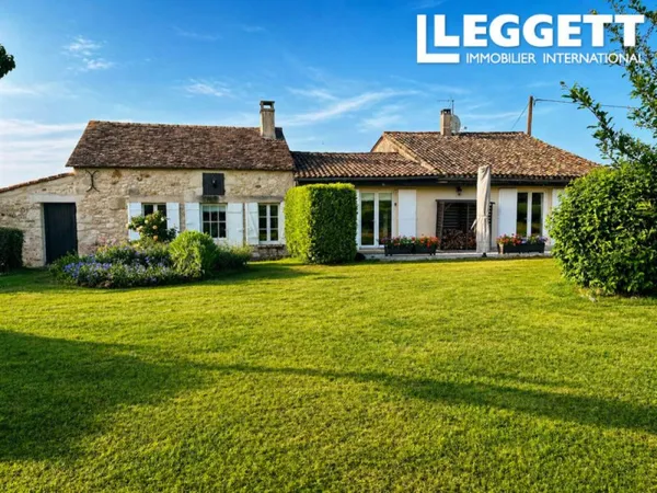 Magnifique propriété en pierre restaurée avec cottage attenant d'une chambre dans un quartier paisib