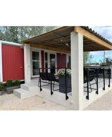 Location en campagne sur terrain privé du 01/10 au 31/05