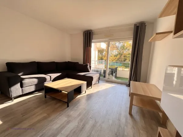 Appartement T3 meublé - Balcon - Garage - Parking - Ploeren
