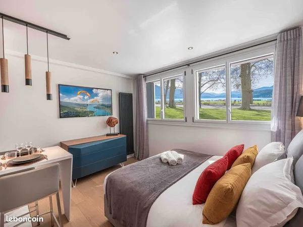 Studio haut de gamme avec vue lac - Annecy
