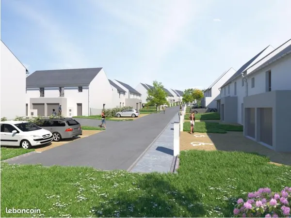 Pavillons T4 sur la commune de CHATEAUNEUF DU FAOU, rue Jean LE CAM