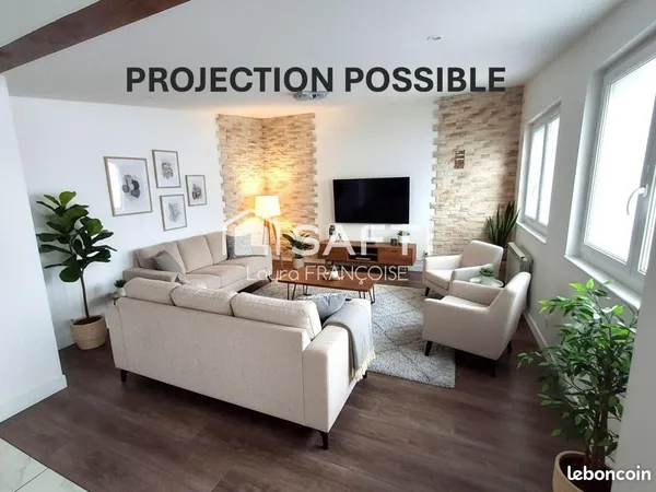 Appartement 3 pièces 63 m²